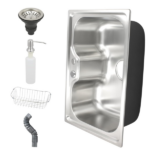 Cuba Gourmet Aço Inox 304 Com Acessórios 60x42cm Cozinha Pia - Imagem 3